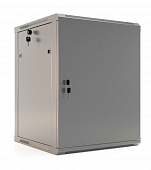 Hyperline TWB-0445-SR-RAL7035 Шкаф настенный 19-дюймовый (19&quot;), 4U, 278x600х450мм, металлическая передняя дверь с замком, две боковые панели, цвет серый (RAL 7035) (разобранный)