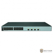 HUAWEI S1720-28GWR-PWR-4P-E Коммутатор 24 Ethernet 10/100/1000 ports,4 Gig SFP,PoE+,with license,370W POE AC 110/220V