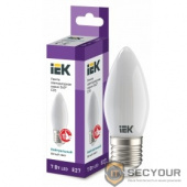 Iek LLF-C35-7-230-40-E27-FR Лампа LED C35 свеча матов. 7Вт 230В 4000К E27 серия 360°    