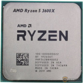 CPU AMD Ryzen 5 3600X OEM {3.8GHz up to 4.4GHz/6x512Kb+32Mb, 6C/12T, Matisse, 7nm, 95W, unlocked, AM4}
