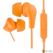 Perfeo наушники внутриканальные c микрофоном ALPHA оранжевые