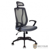 Кресло руководителя Бюрократ MC-411-H/DG/26-25 серый TW-04 сиденье серый 26-25 сетка/ткань [1070778]