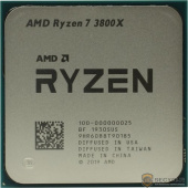 CPU AMD Ryzen 7 3800X OEM {3.9GHz up to 4.5GHz/8x512Kb+32Mb, 8C/16T, Matisse, 7nm, 105W, unlocked, AM4}