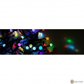Neon-night 303-589 Гирлянда &quot;Мультишарики&quot; 17,5мм, O 23мм, O 17,5мм, O 45мм 10м черный ПВХ, 80 диодов, цвет RGB