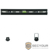 Wize WU46 Настенное крепление для  средних LED телевизоров с диагональю 23&quot;- 46&quot;  и нагрузкой 40 кг, расстояние 2 см от стены, встроенный уровень, черн. VESA 400X400
