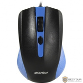 Мышь проводная Smartbuy ONE 352 сине-черная [SBM-352-BK]