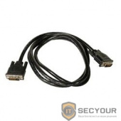 Кабель DVI-D dual link Gembird, 1.8м, 25M/25M, экран, феррит.кольца, пакет [CC-DVI2-6C]