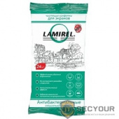 Lamirel LA-21617(01) Антибактериальные чистящие салфетки Lamirel для экранов всех типов, 24 шт, еврослот, мягкая упаковка