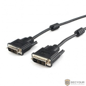 Кабель DVI-D single link Cablexpert, 19M/19M, 1.8м, CCS, черный, экран, феррит.кольца (CC-DVIL-BK-6)					