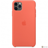 MX022ZM/A Apple iPhone 11 Pro Max Silicone Case - Clementine (Orange)