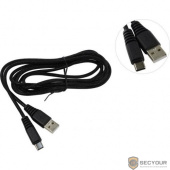 Дата-кабель Smartbuy USB - Type C, &quot;карбон&quot;, экстрапрочный, длина 2.0 м, до 2А, черный (iK-3130n-2)