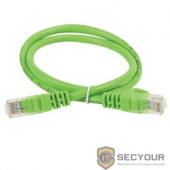 ITK PC02-C6U-1M Коммутационный шнур (патч-корд), кат.6 UTP, 1м, зеленый