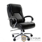 Офисное кресло Chairman 402 Россия кожа черная (7015966)