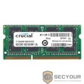 Crucial DDR3 SODIMM 8GB CT102464BF160B PC3-12800, 1600MHz, 1.35V
