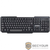 Exegate EX264084RUS Клавиатура Exegate LY-404, &lt;USB, черная, 104кл, Enter большой&gt; Color box