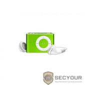 Perfeo  цифровой аудио плеер Music Clip Titanium, зелёный (VI-M001 Green)
