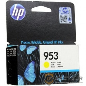 HP F6U14AE Картридж струйный №953 желтый {OJP 8710/8720/8730/8210 (700стр.)}