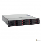 Exegate EX281297RUS Серверный корпус ExeGate Pro 2U550-HS12 &lt;RM 19&quot;,  высота 2U, глубина 550, БП 1U-700ADS,12xHotSwap, USB&gt;