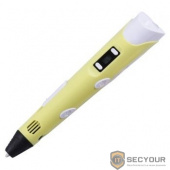 Ручка 3D Cactus CS-3D-PEN-A-YL PLA ABS LCD желтый