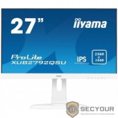 IIYAMA 27&quot; XUB2792QSU-W1 белый {IPS LED 2560x1440 5ms 16:9 350cd 178гр/178гр DVI HDMI DisplayPort}