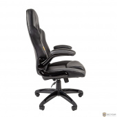 Офисное кресло Chairman   game 15 Россия экопремиум черный/серый (7022780)