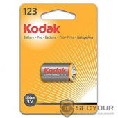 Kodak CR123(A) [ K123LA] (6/12/9000) ULTRA (1 шт. в упаковке)