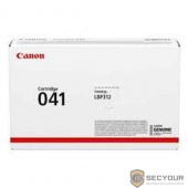 Canon Cartridge 041BK 0452C002 Тонер-картридж для Canon  i-SENSYS LBP312x. Чёрный. 10 000 страниц. (GR)