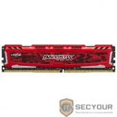 Crucial DDR4 DIMM 4GB BLS4G4D240FSE PC4-19200, 2400MHz, CL16, Ballistix Sport LT Red