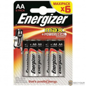 Energizer MAX E91/AA BP6 RU (6 шт. в уп-ке)