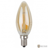 ЭРА Б0027939 Светодиодная лампа свеча золотая F-LED B35-5w-827-E14 gold