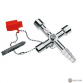 KNIPEX Ключ для электрошкафов профессиональный 90 мм { Длина160 Ширина85 Высота15} [KN-001104]