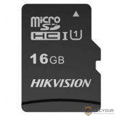 Micro SecureDigital 16Gb Hikvision HS-TF-C1/16G {MicroSDHC Class 10 UHS-I}