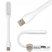 Perfeo Светодиодный гибкий USB фонарик PF-LU-001 White, 4 светодиода, белый