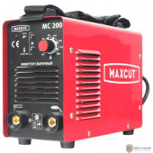 MAXCUT MC200 Аппарат сварочный [65300200] { 1ф: 220В; потребляемая мощность: 5,0 кВА; сварочный ток мин/макс:  20/200А; ПВ 60%; диаметр электрода: 1.6/4 мм }