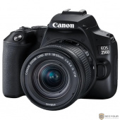 Canon EOS 250D черный {24.1Mpix EF-S 18-55mm f/1:4-5.6 IS STM 3&quot; 4K Full HD SDXC Li-ion}