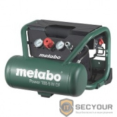 Metabo Power 180-5 W OF  Компрессор [601531000] { безмасл.1.1кВт,5л,90/м, вес 16 кг }