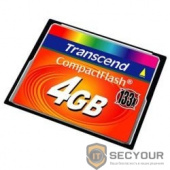 Compact Flash 4Gb Transcend  (TS4GCF133) 133-x