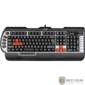 Keyboard A4Tech X7-G800,  PS/2, c подставкой для запястий, черный [89008]