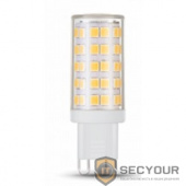 GAUSS 107309205 Светодиодная лампа LED G9 AC185-265V 5W 520lm 4100K керамика 1/10/200 