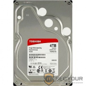 4TB Toshiba N300 (HDWQ140UZSVA) {SATA 6.0Gb/s, 7200 rpm, 128Mb buffer, 3.5&quot; для NAS}