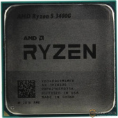 CPU AMD Ryzen 5 3400G OEM {3.7GHz up to 4.2GHz/4x512Kb+4Mb, 4C/8T, Picasso, 12nm, 65W, Radeon Vega 11 1400MHz, unlocked, AM4}