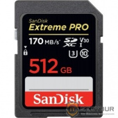 Флеш-накопитель Sandisk Карта памяти SanDisk Extreme Pro SDXC Card 512GB - 170MB/s V30 UHS-I U3