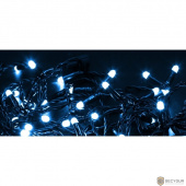 Neon-night 305-243 Гирлянда Нить 10м, с эффектом мерцания, черный ПВХ, 24В, цвет: Синий