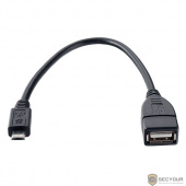 PERFEO Кабель USB2.0 A розетка - Micro USB вилка, длина 1 м. (U4204)