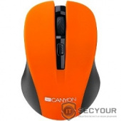 CANYON CNE-CMSW1O Orange USB {wireless mouse with 3 buttons, DPI changeable 800/1000/1200}