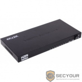 ORIENT HDMI 4K Splitter HSP0108H, 1-&gt;8, HDMI 1.4/3D, UHDTV 4K(3840x2160)/HDTV1080p/1080i/720p, HDCP1.2, внешний БП 5В/3A, метал.корпус (29987)
