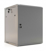 Hyperline TWB-1566-SR-RAL7035 Шкаф настенный 19-дюймовый (19&quot;), 15U, 775x600х600мм, металлическая передняя дверь с замком, две боковые панели, цвет серый (RAL 7035) (разобранный)