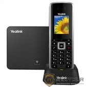 YEALINK W52P DECT Беспроводной телефон (база+трубка) HD звук, до 5 аккаунтов, цветной LCD-дисплей 1.8&quot;, поддержка PoE