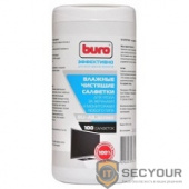BURO BU-All_screen, 100 шт Салфетки для экранов мониторов/плазменных/ЖК телевизоров/ноутбуков туба 100шт влажных