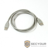 Aopen/Qust Кабель удлинительный USB2.0 AM/AF 1.8m серый (ACU202-1.8MG) [6938510853998]